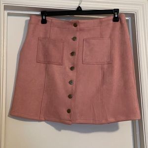 High waisted skirt